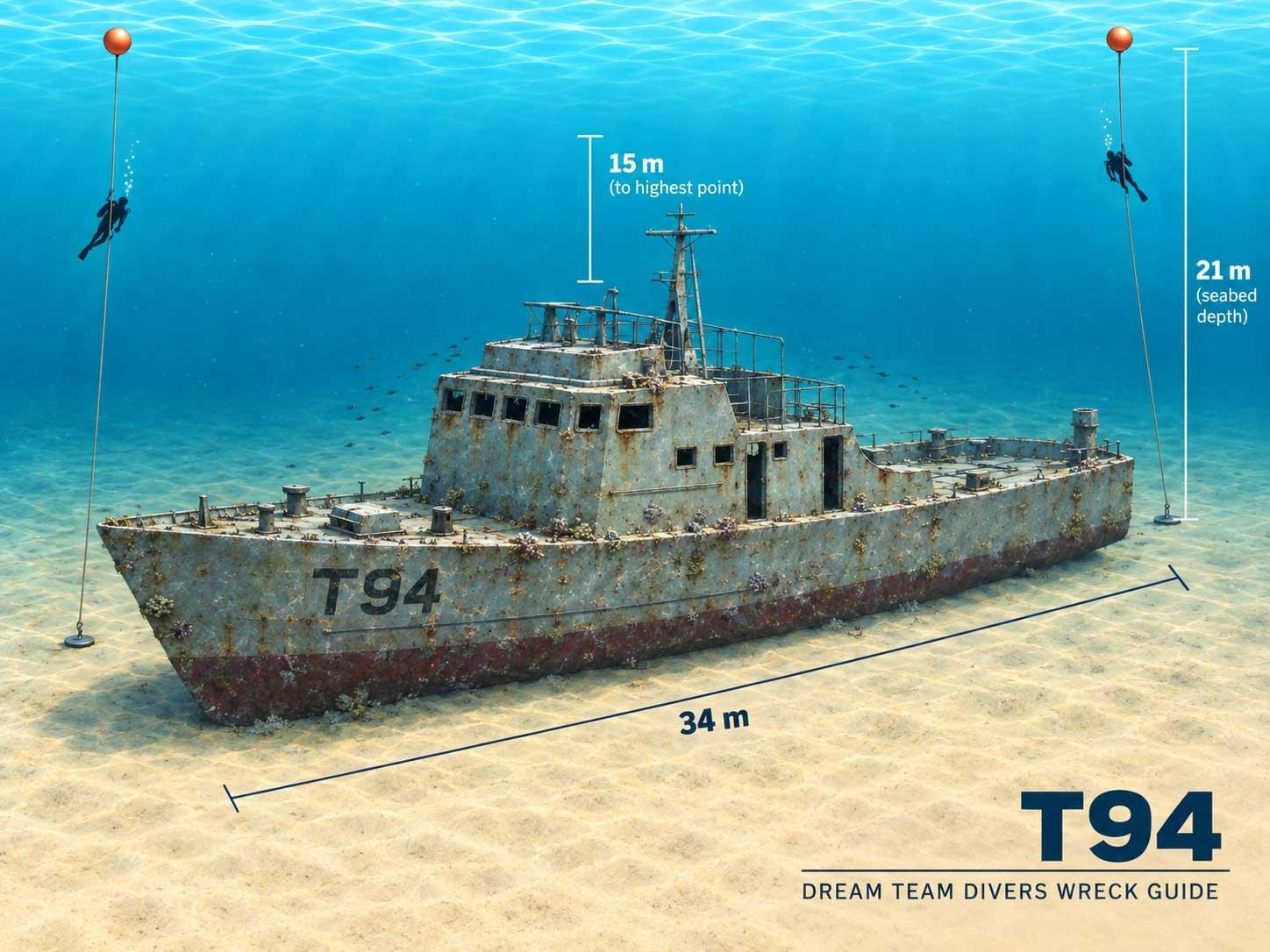 T94 & T95 Patrol Boats dive site
